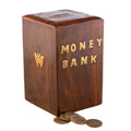 Handicrafted Wooden Piggy Bank
