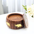 Wooden Coasters Set