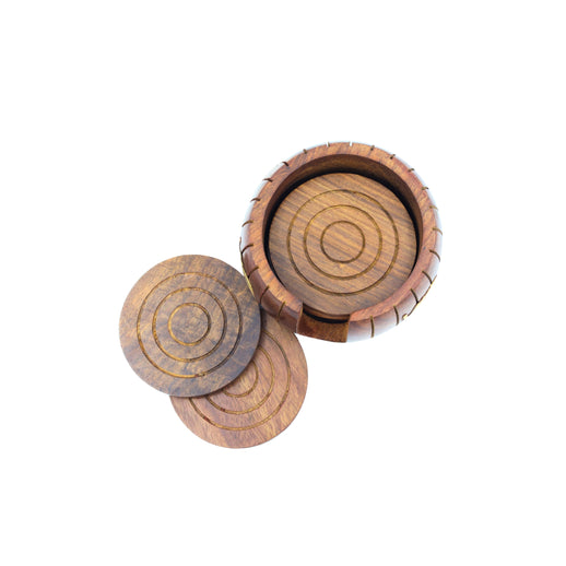 Wooden Coasters Set